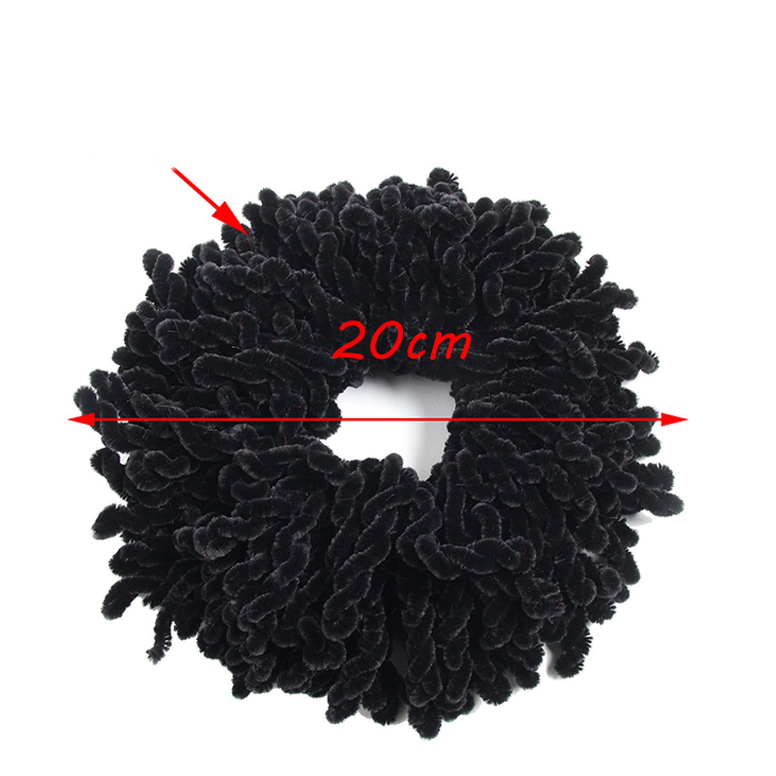 Women's Fashion Gold Velvet Ethnic Hair Accessories