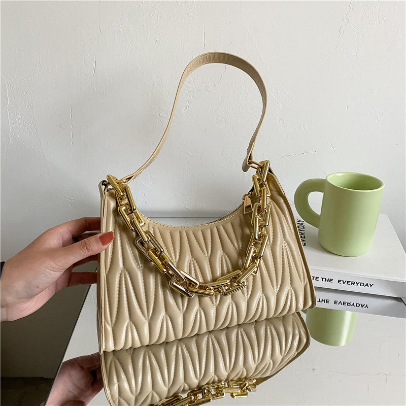 Fashion Acrylic Chain Underarm Bag