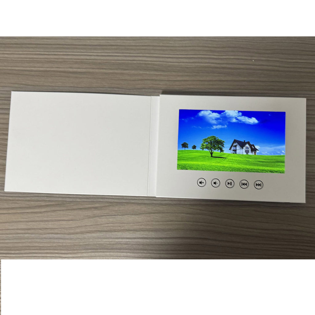 7-inch Hardcover Video Brochure Creative Gifts