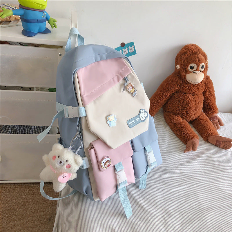 Student Campus Fashion Versatile Backpack