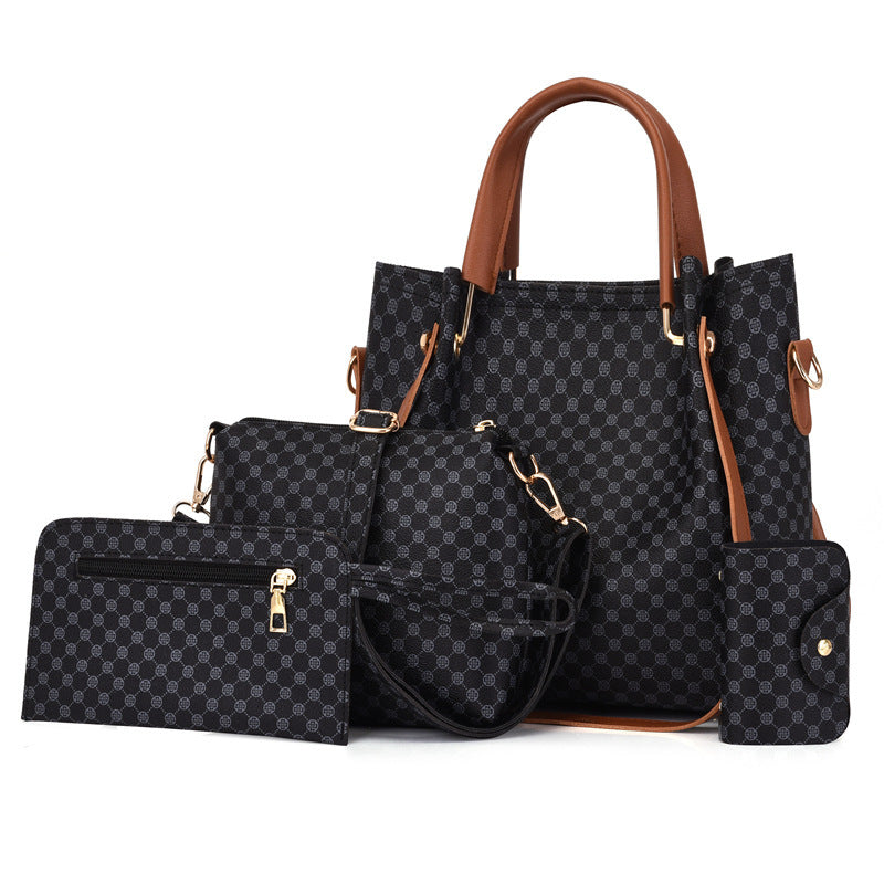 Women's Bag Handbag Fashion Fashion Mother And Child Bag Four-piece Set