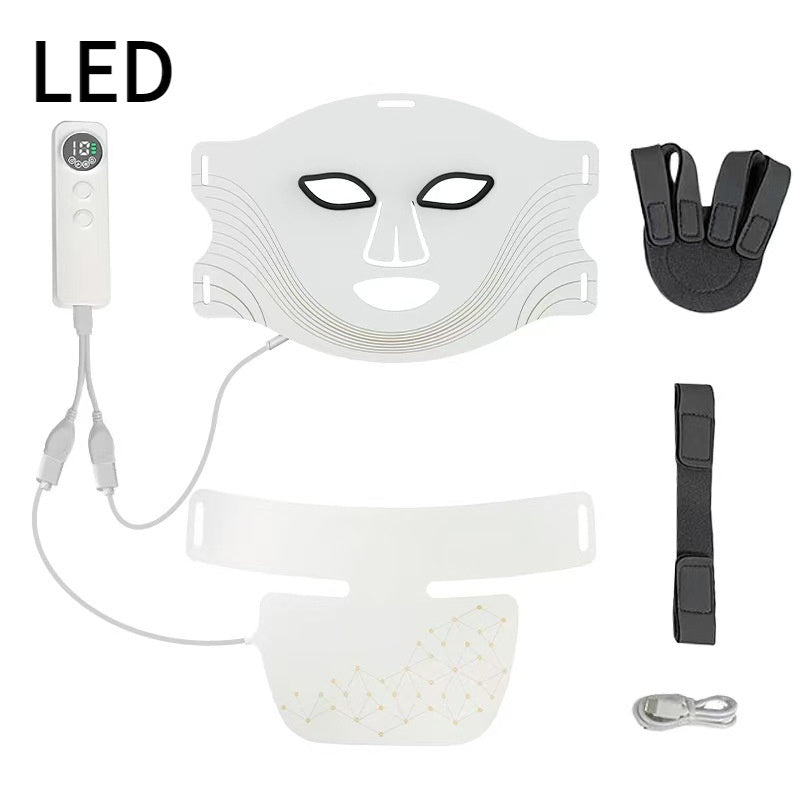 Neck Beauty Instrument Fade Neck Pattern Infrared Light Neck Massager Beauty