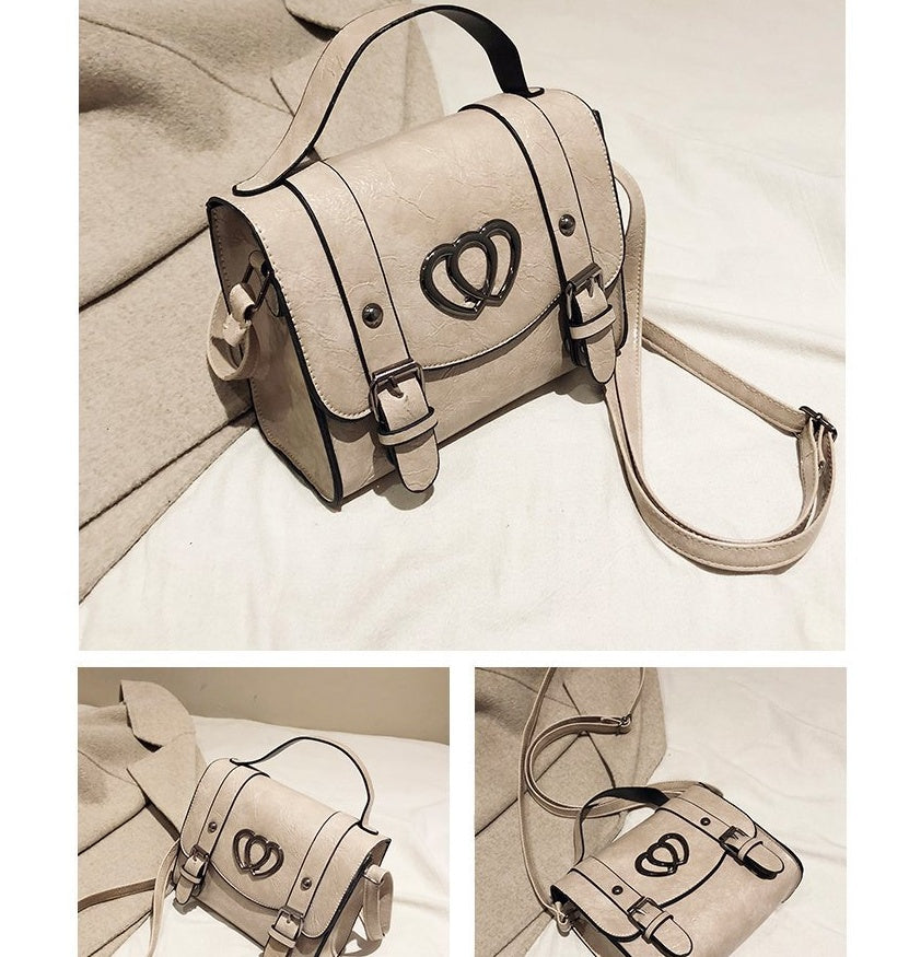 Fashion one-shoulder messenger bucket bag