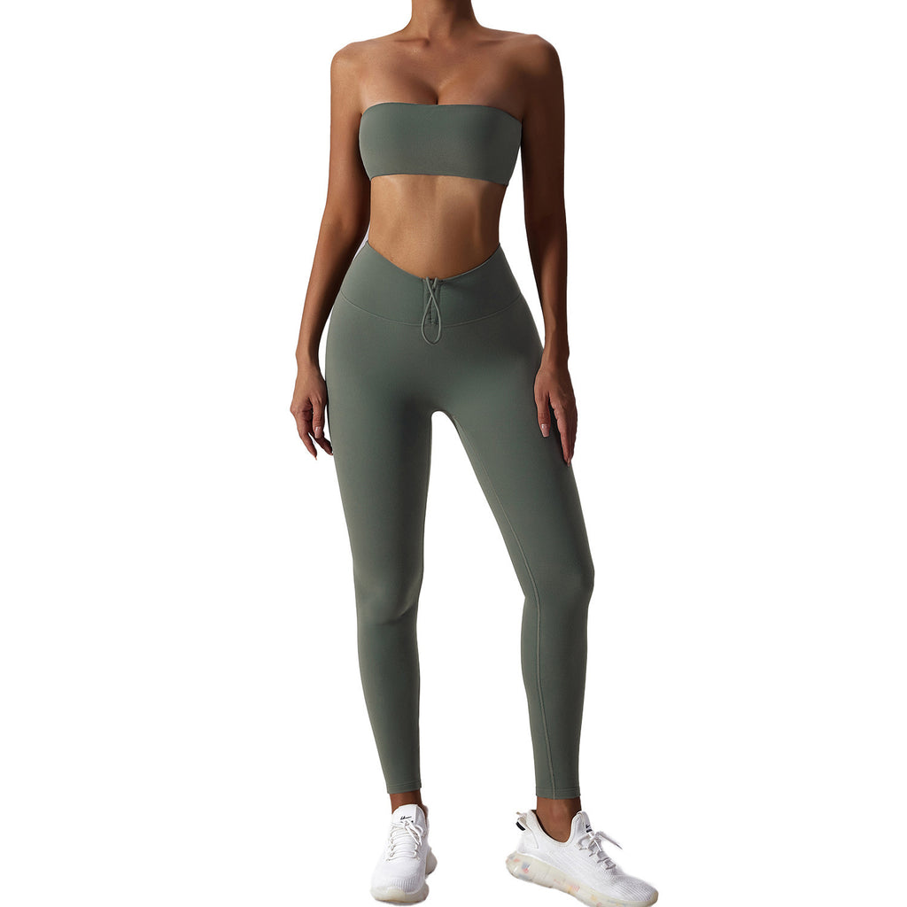 Women's Fashion Skinny Yoga Clothes Suit