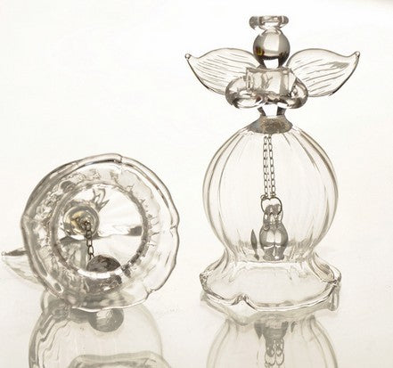 Windbells, Flowers And Angel Glass Wedding Gifts