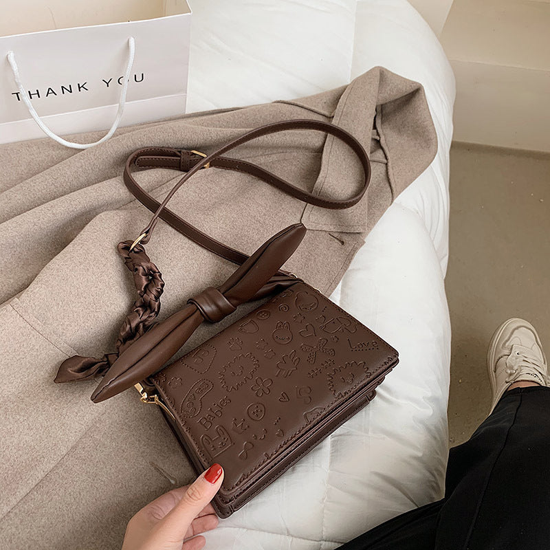 Trendy Fashion Portable Small Square Bag