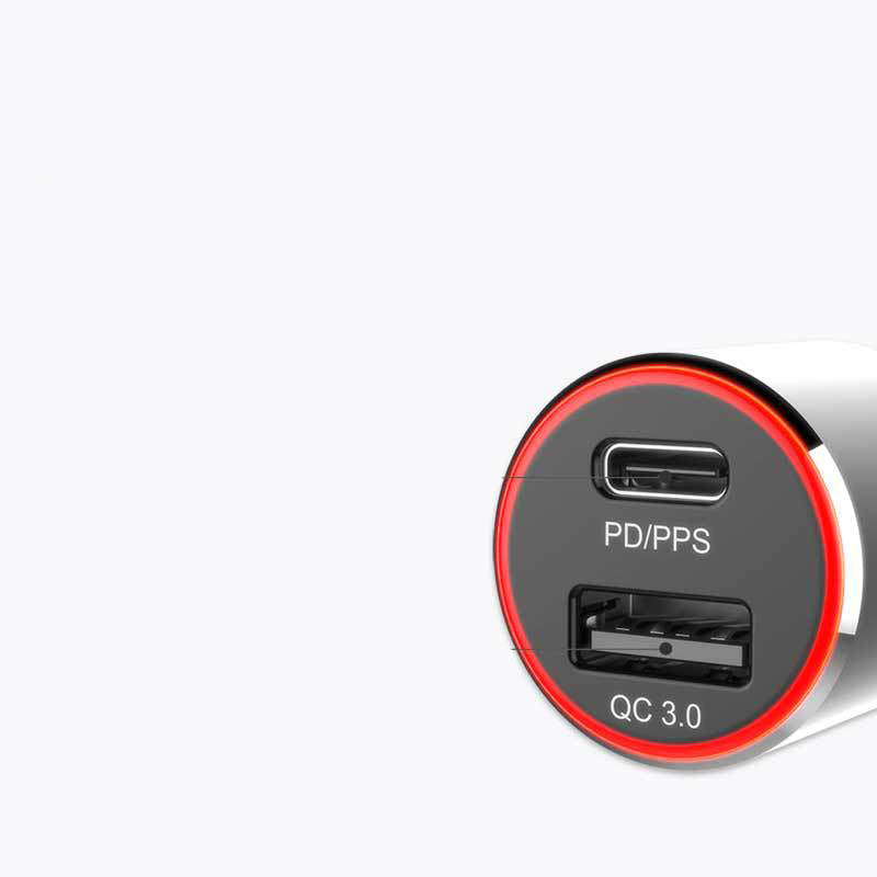 Compatible with Apple, 83W fast Car Charger,1port USB C PPSPD 65W 45W 30W 20W,1port QC3.0 for xiaomi TYPE C laptop tablet iphone 12 S20Note 10 20