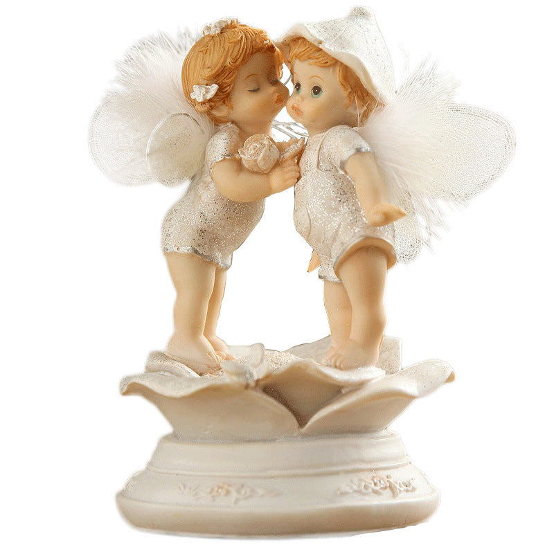 European Style Home Accessories Angel Ornaments Creative Resin Crafts Gifts Gifts Children Cartoon Ornaments Wholesale