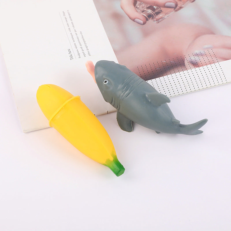 Squeeze Banana Creative Gifts Tricky Decompression Toys