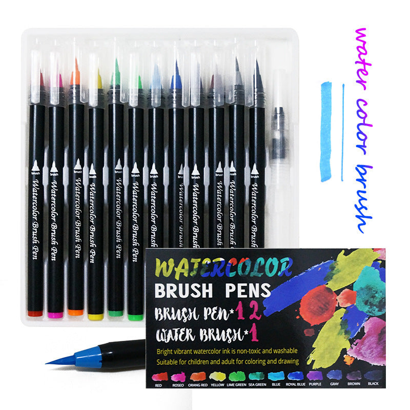 Soft Head Watercolor Brush Christmas Gifts