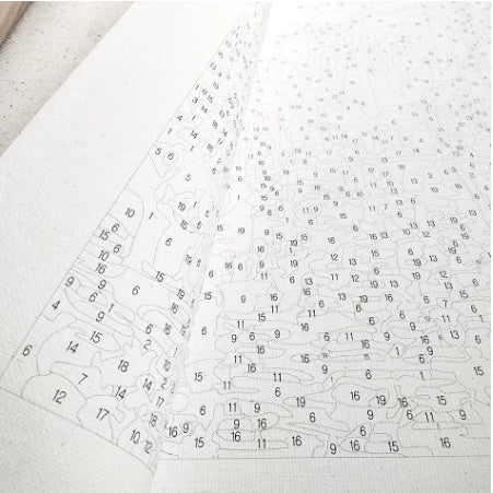 Wall Art Decoration Unique Gifts Color By Number