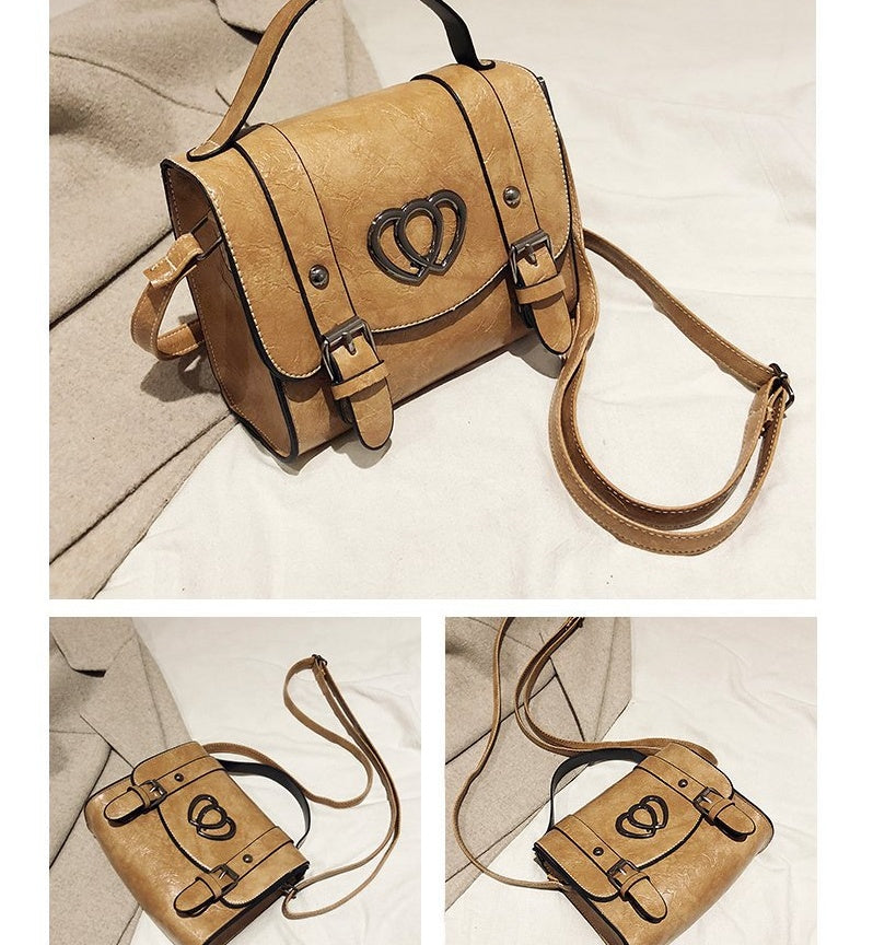 Fashion one-shoulder messenger bucket bag
