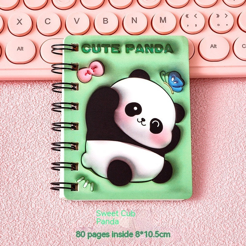 Fashion Stereograph Mini Pocket Notepad