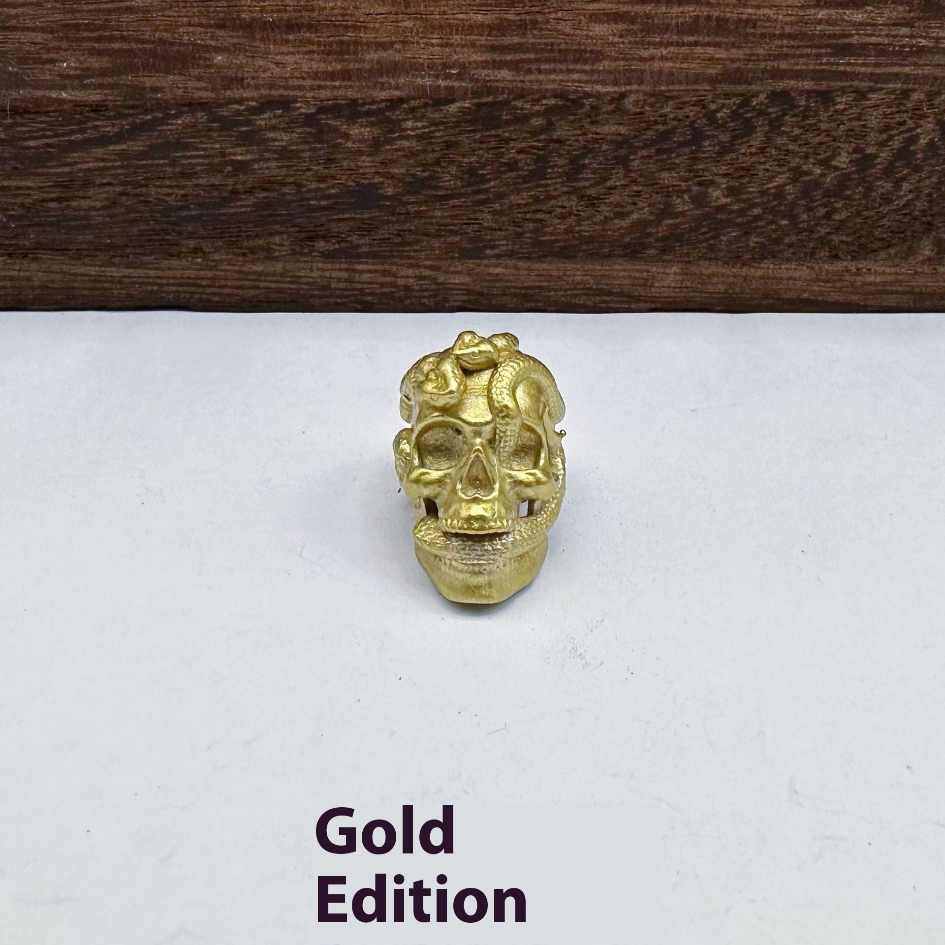 Fashion Double Snake Skull Pendant Accessories