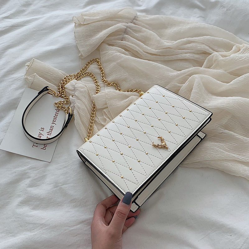 Fashion wild diamond chain bag