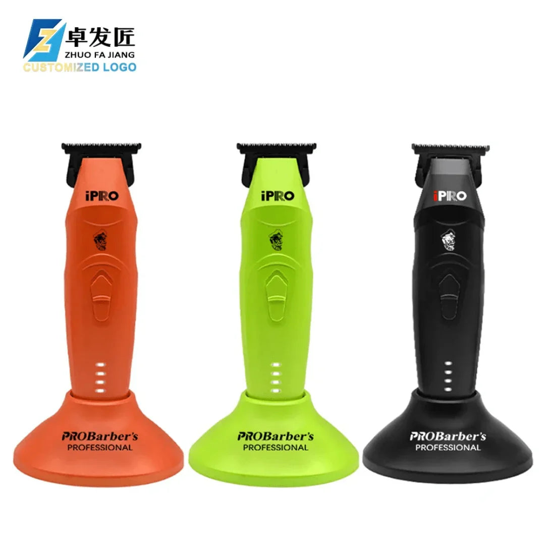 Pro barbers trimmeri 5CR18 440c Professional hair trimmer