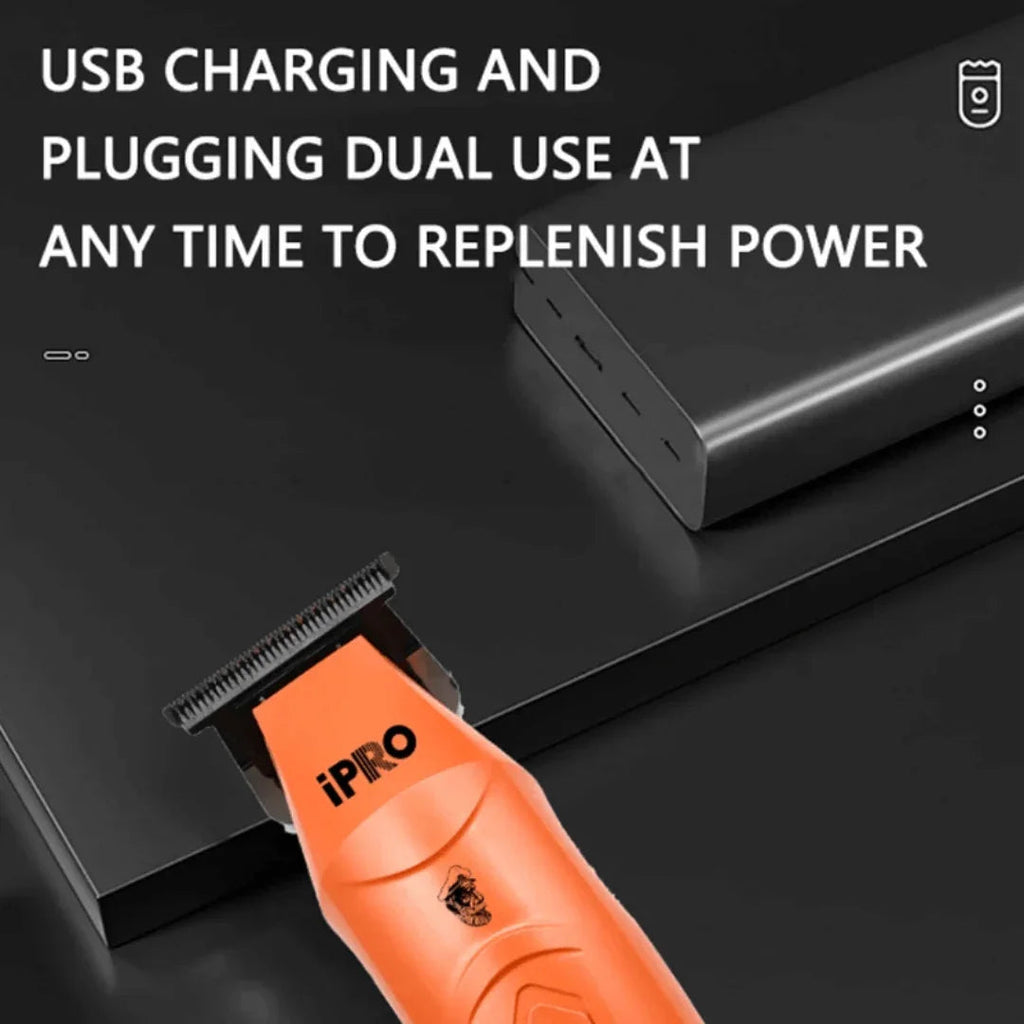 Pro barbers trimmeri 5CR18 440c Professional hair trimmer