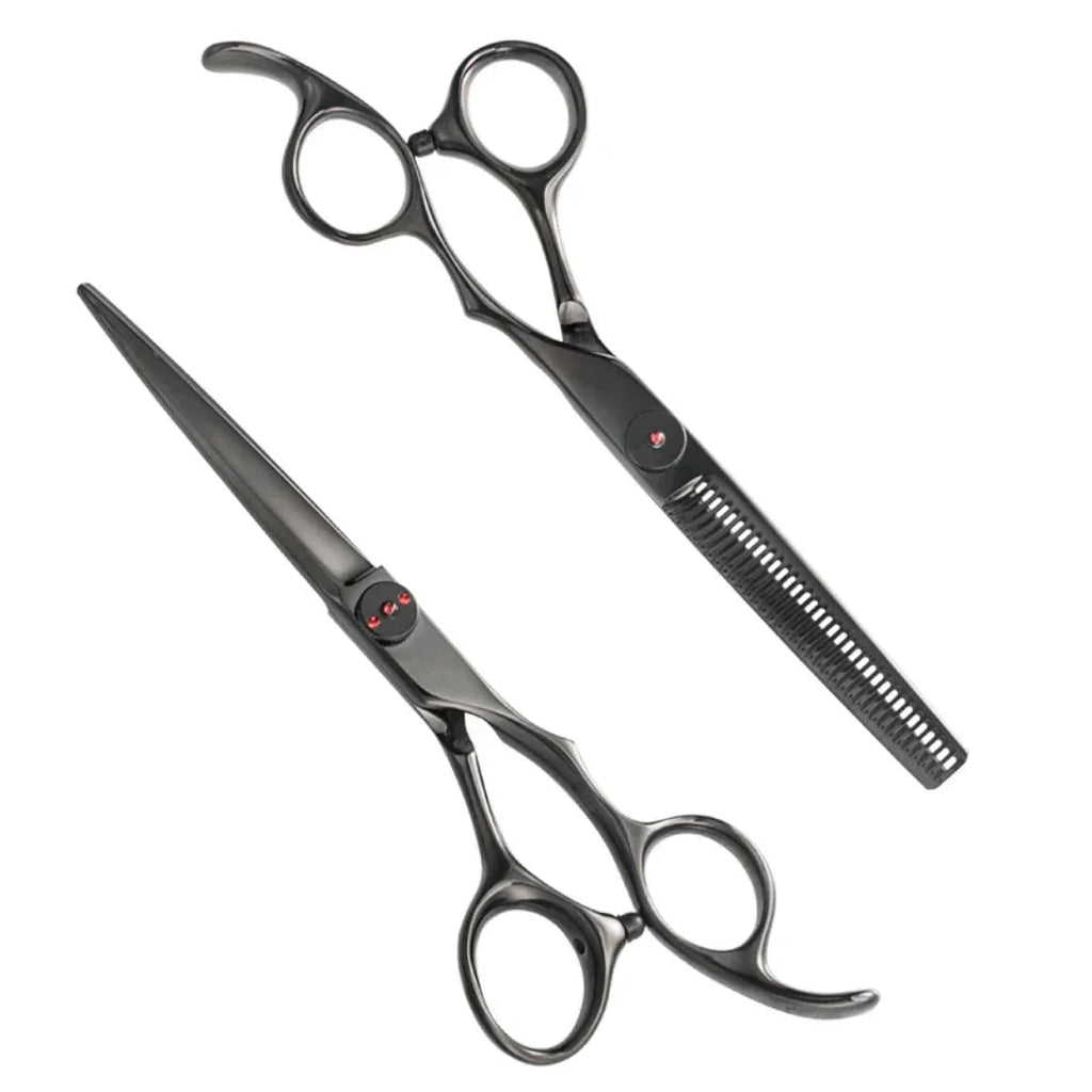 Ammattimainen setti hiustenleikkuu sakset 6 inch CK72B 440C professional hair cutting scissors
