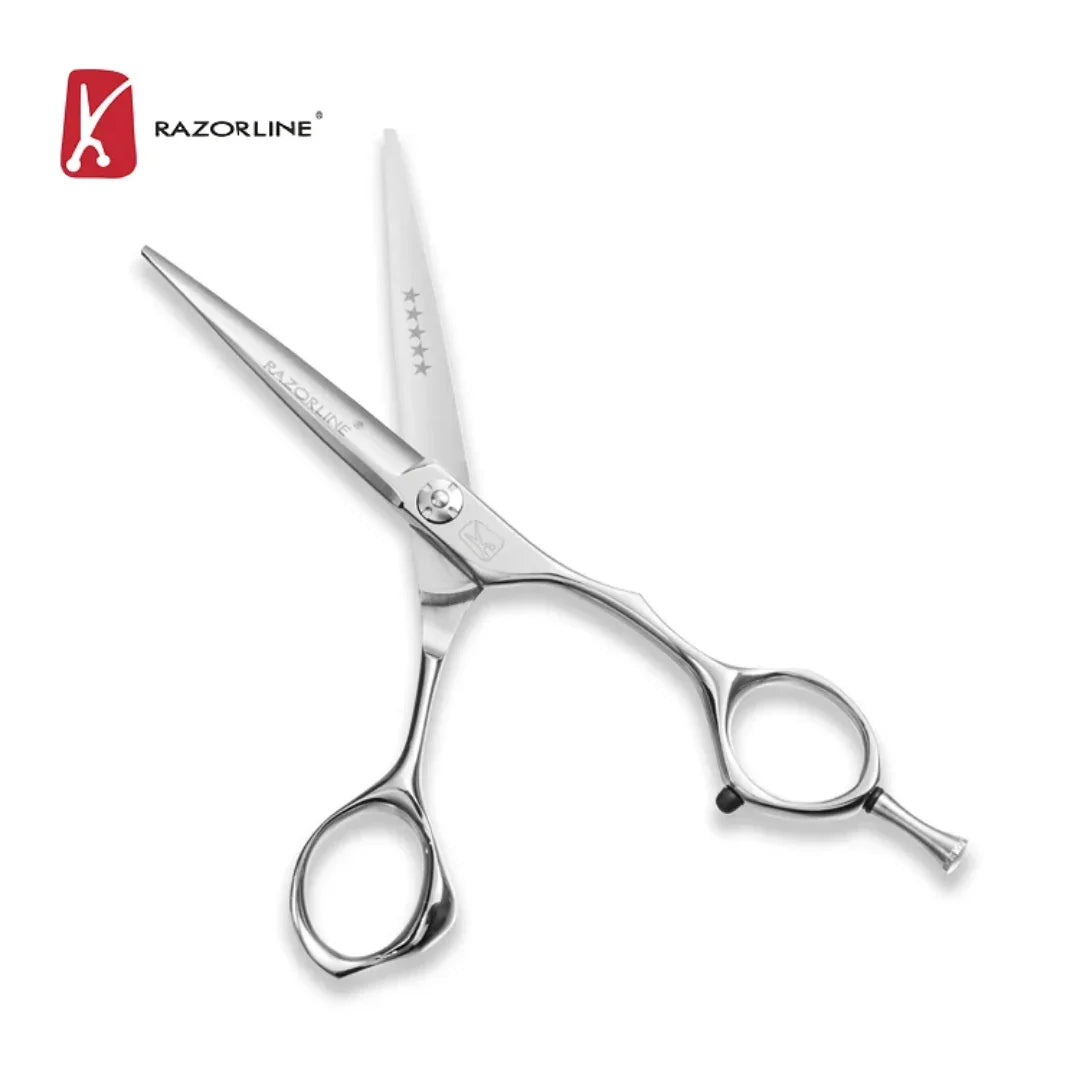 ammattimainen hiustenleikkaussakset AK28 terävät terät professional haircut scissors