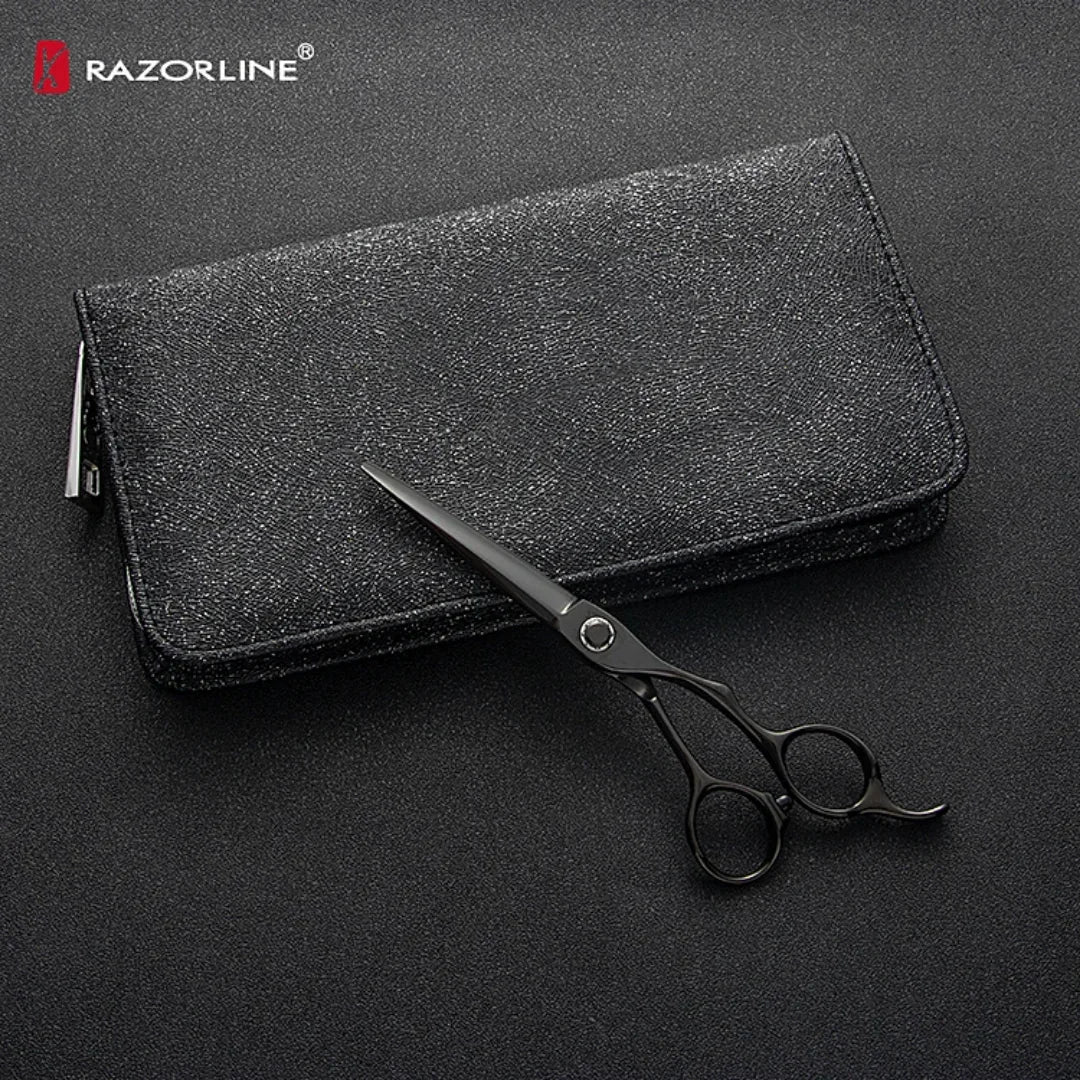 Razorline FX03B hiustenleikkaussakset Steel 9CR 03 Professional 6 Inch Barber Hairdressing Scissors