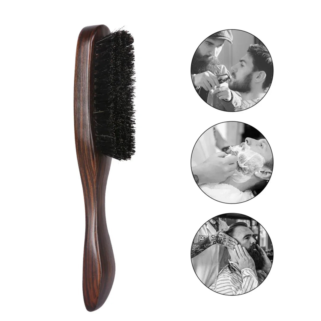 barber wood handle natural parturin kasi partaharja
