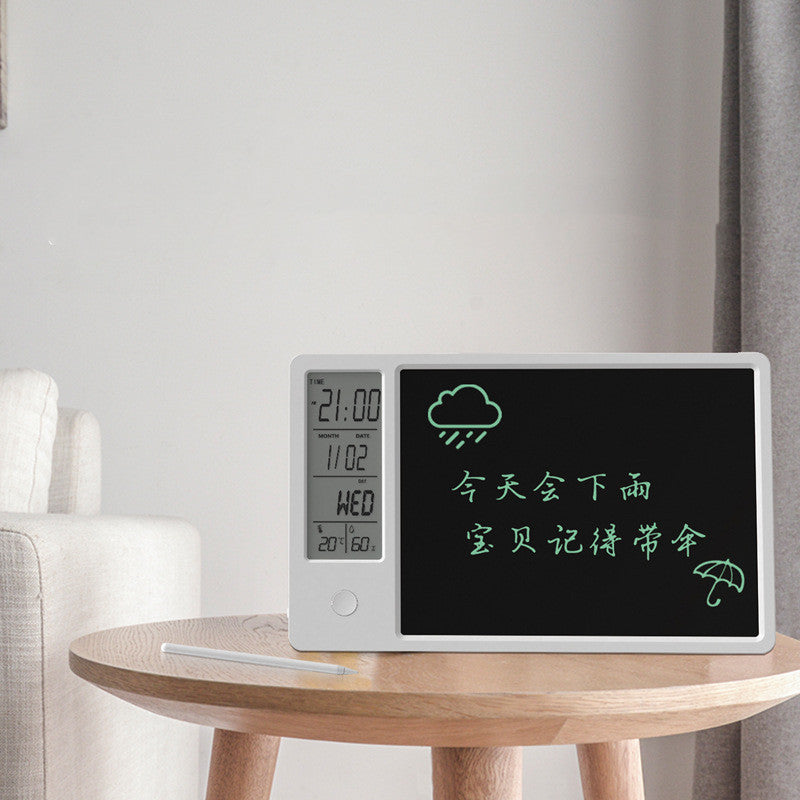 LCD Writing Board With Time Children's Gifts