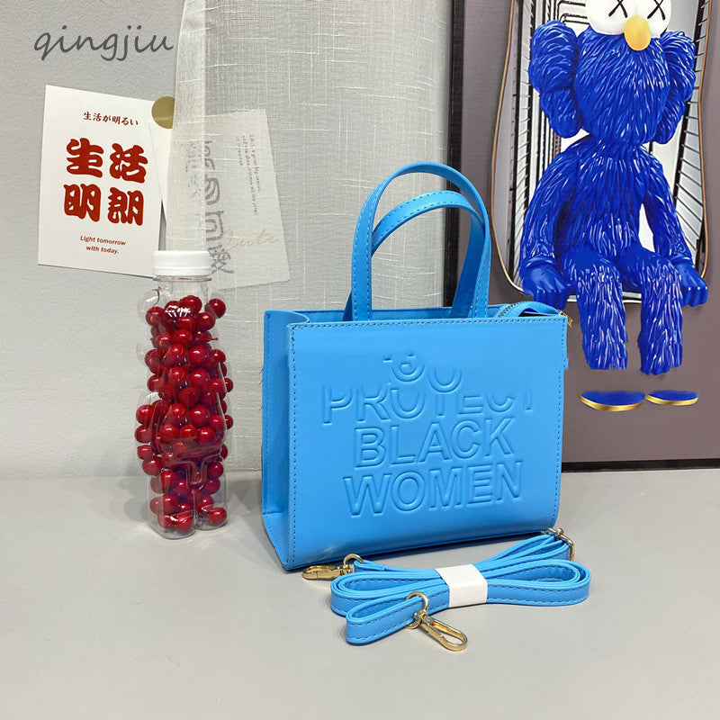 Women's Fashion Embossed Messenger Bag