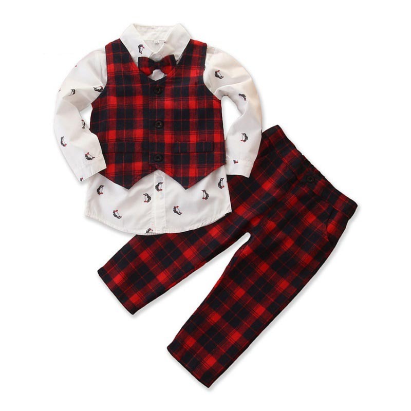 Fashion Children's Clothes Set With Long Sleeves