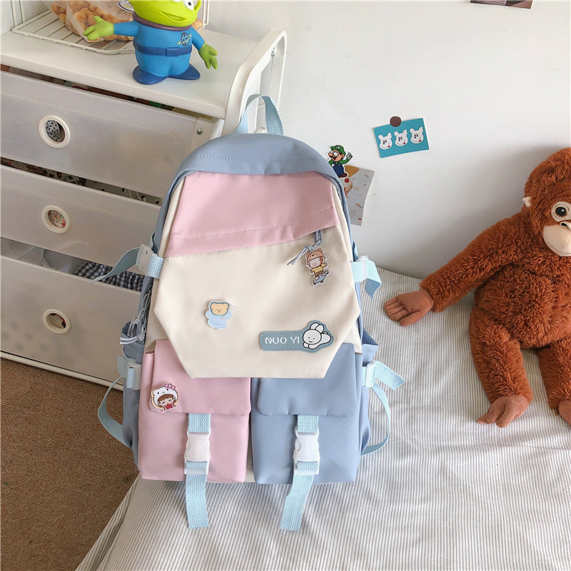 Student Campus Fashion Versatile Backpack