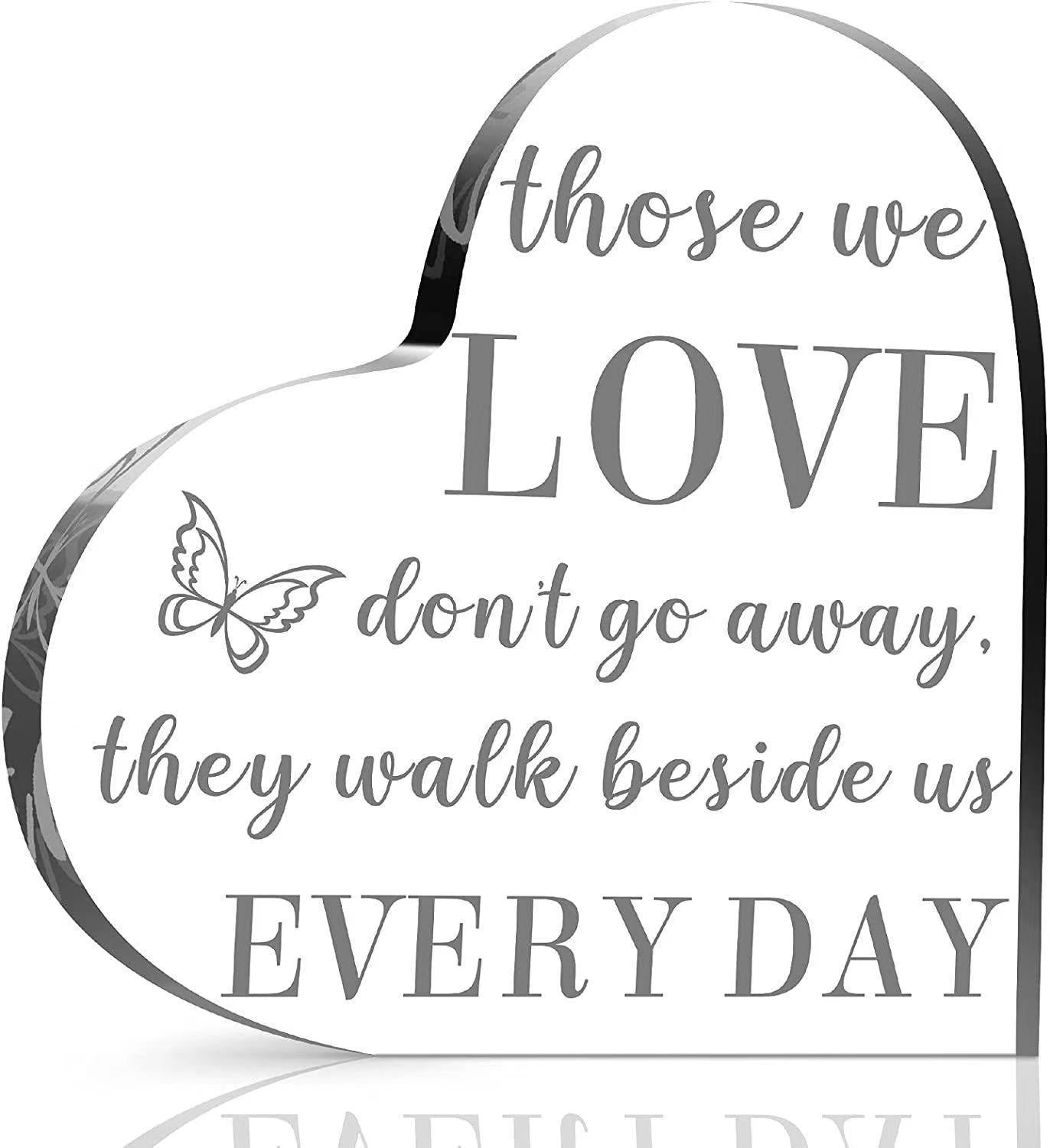 Memorial English Blessing Ornaments For Deceased Relatives Gifts