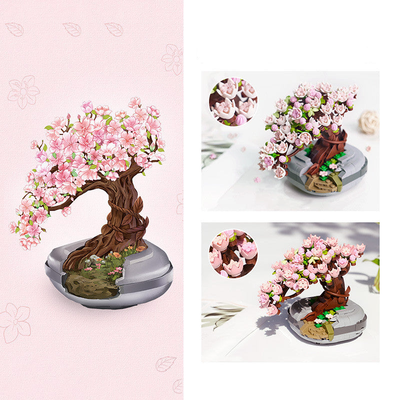 Girls Gifts Home Furnishings Assembling Bouquet Toys