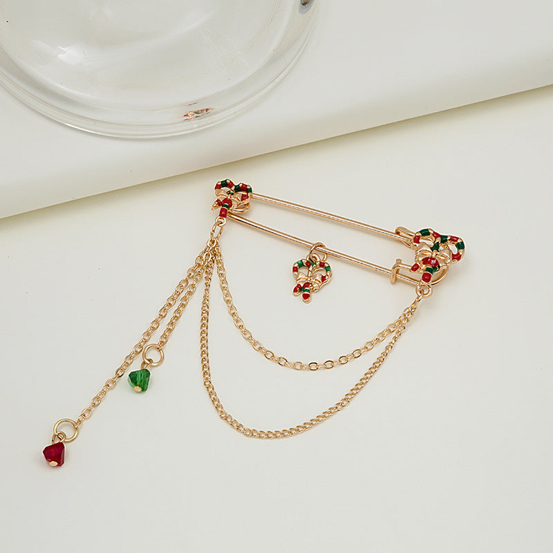 Brooch Fashion Clothing Accessories Chain Bell