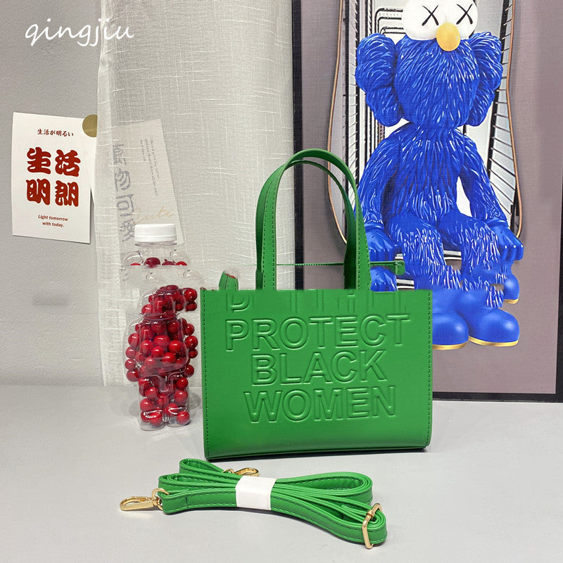 Women's Fashion Embossed Messenger Bag