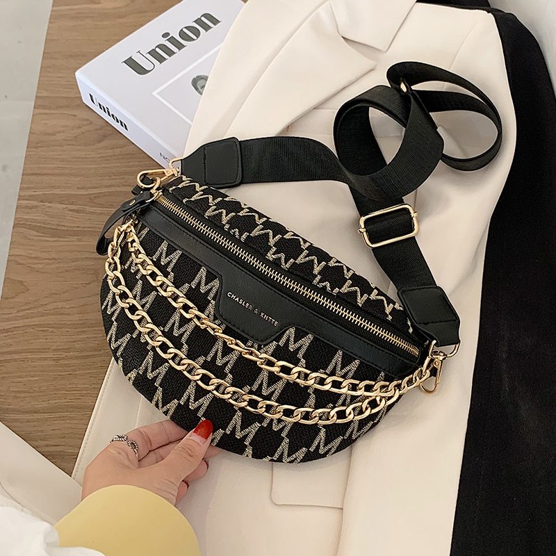 Women's Fashion Chain Messenger Bag