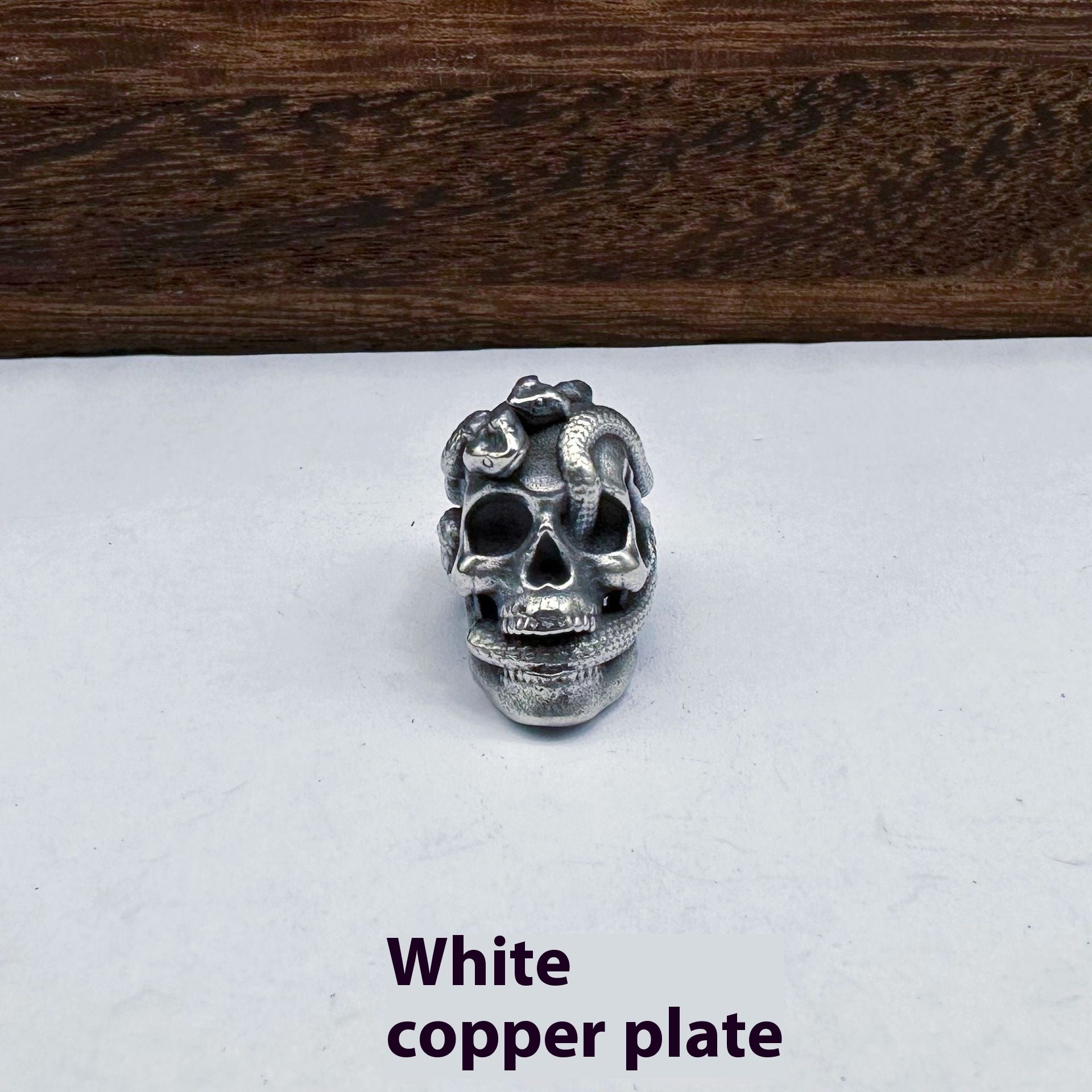 Fashion Double Snake Skull Pendant Accessories