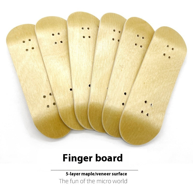 Finger Skateboard Maple Board Pieces Fingertip Creative Gifts