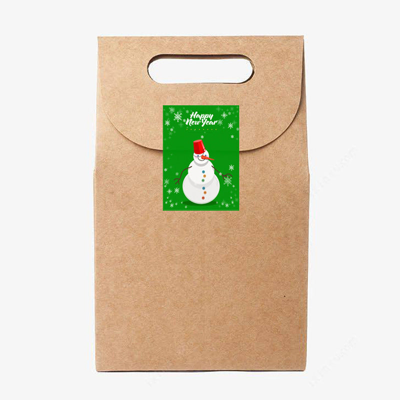 500 Stickers Roll Christmas Holiday Decoration Gifts