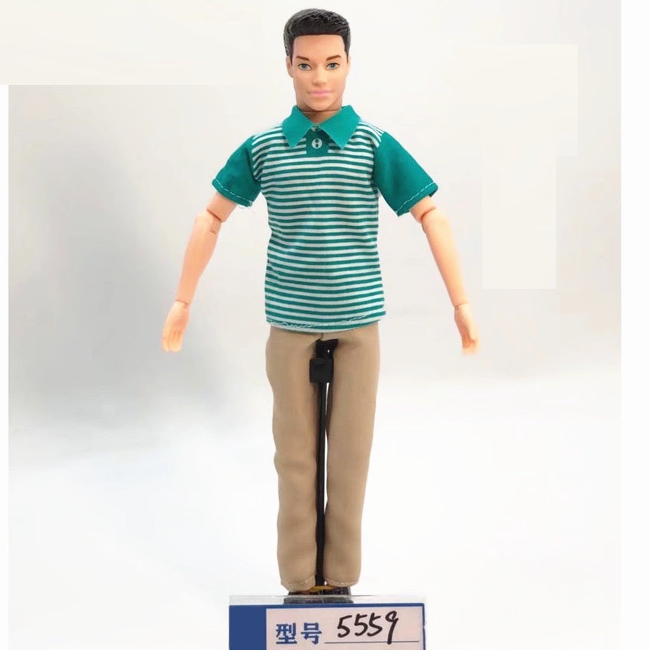 6 Points Boy Toy Doll Clothes 30cm Doll Clothes Doll Clothes Clothing Fashion Fur Wool Coat Shawl