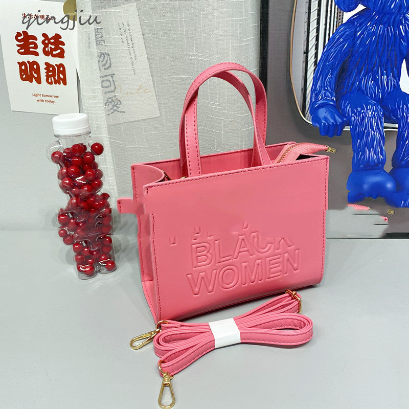 Women's Fashion Embossed Messenger Bag