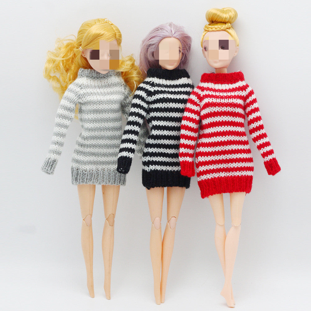 30cm Doll Fashion Accessories Knitted Sweater