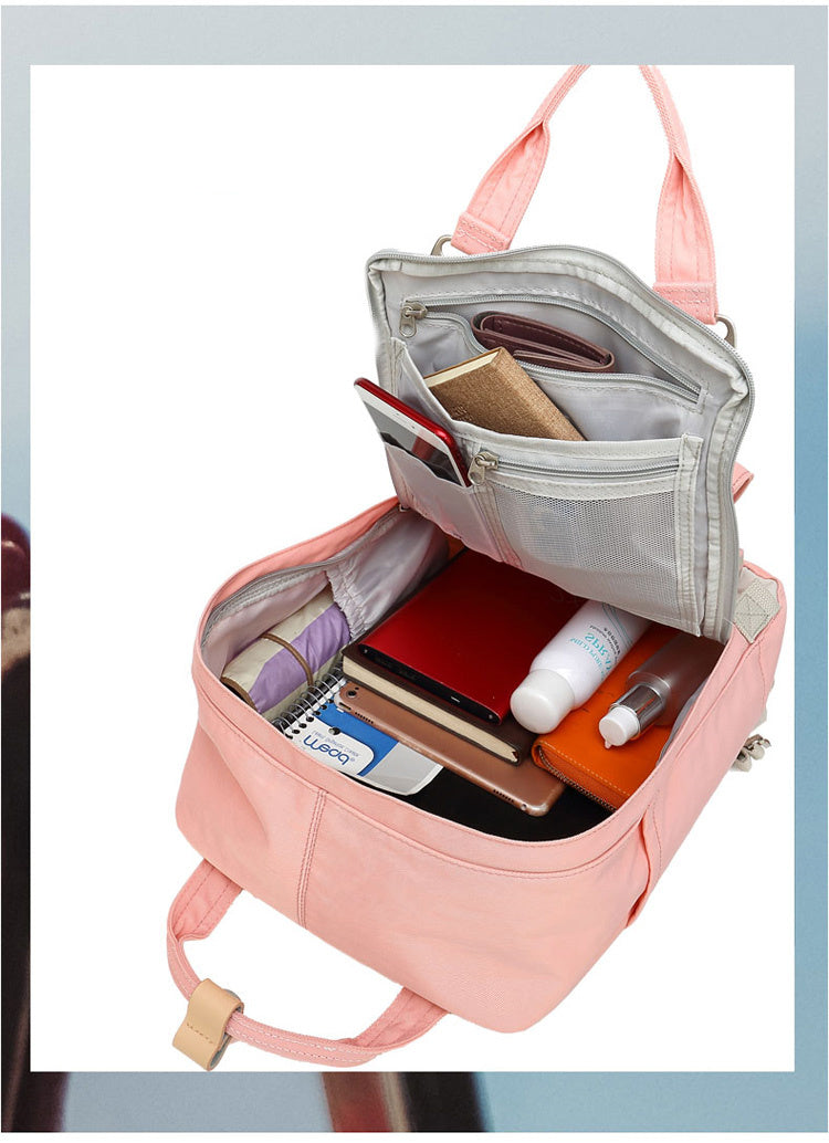 Fashion Stripe Casual Computer Backpack