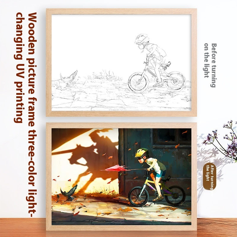 Nightlamp Luminous Painting Lovers Creative Beautiful Gifts