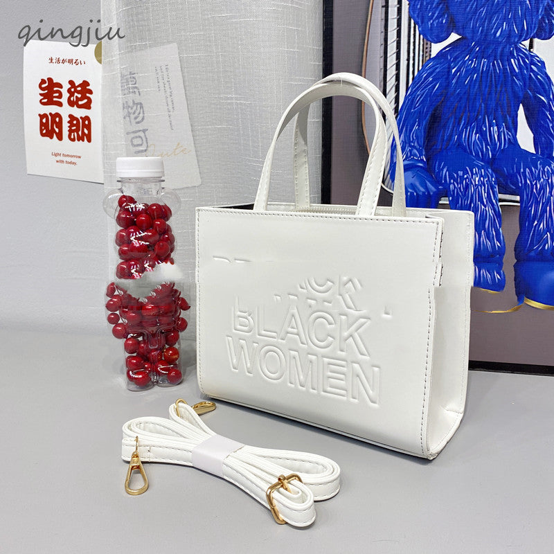 Women's Fashion Embossed Messenger Bag