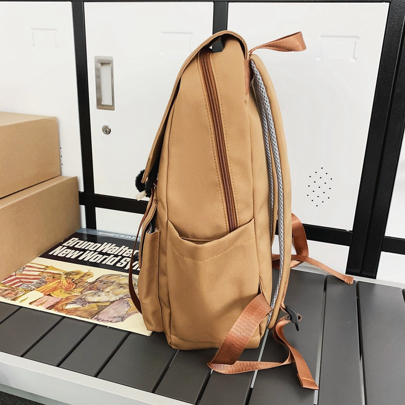Women's Fashion Simple Casual Shoulder Backpack