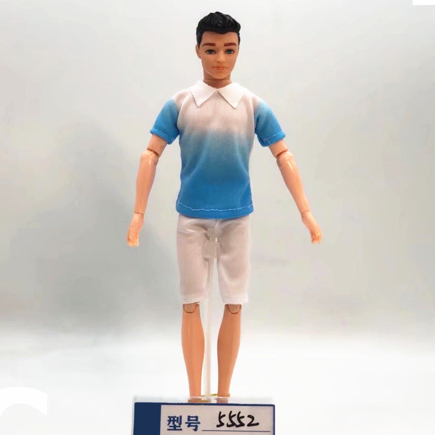 6 Points Boy Toy Doll Clothes 30cm Doll Clothes Doll Clothes Clothing Fashion Fur Wool Coat Shawl