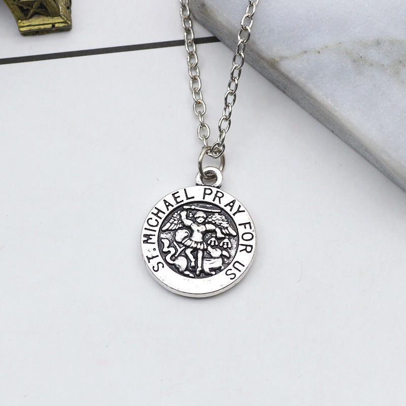 Fashion Accessories St. Michael Pendant Necklace