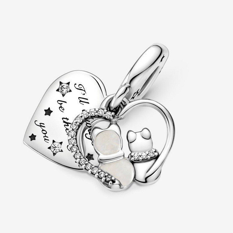 Cat And Love Pendant Girls Birthday Gifts