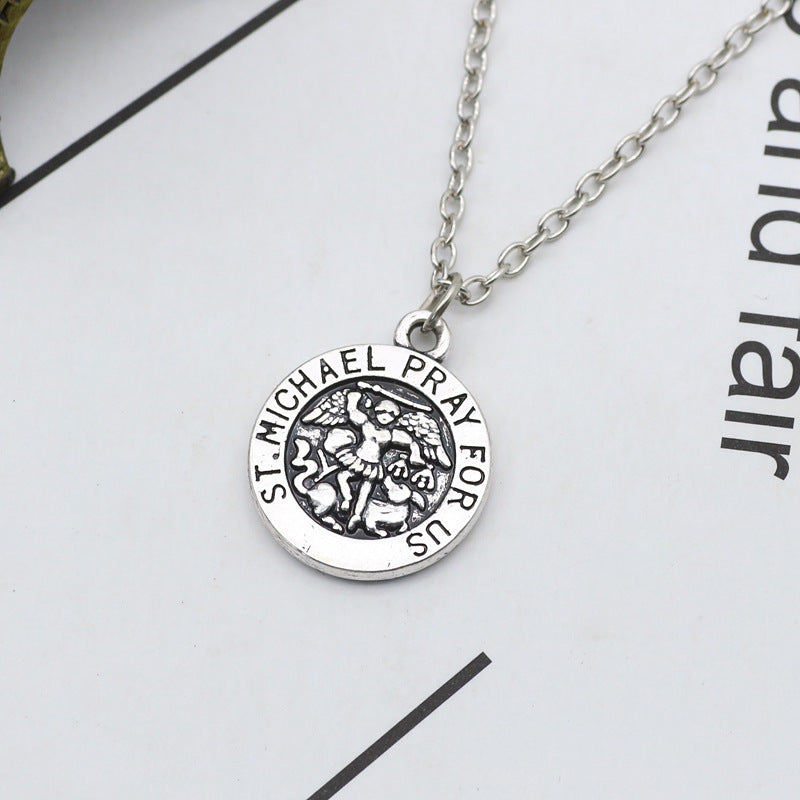 Fashion Accessories St. Michael Pendant Necklace