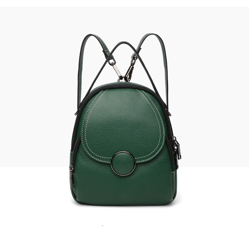 Ladies Fashion Leather Backpack
