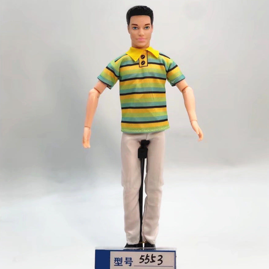 6 Points Boy Toy Doll Clothes 30cm Doll Clothes Doll Clothes Clothing Fashion Fur Wool Coat Shawl